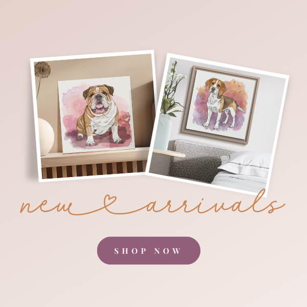 We specialize in creating vibrant watercolors that capture the essence of joy and whimsy. From enchanting pet portraits, to colorful apparel, to lively home decor, we offer a diverse range of products to suit every taste.